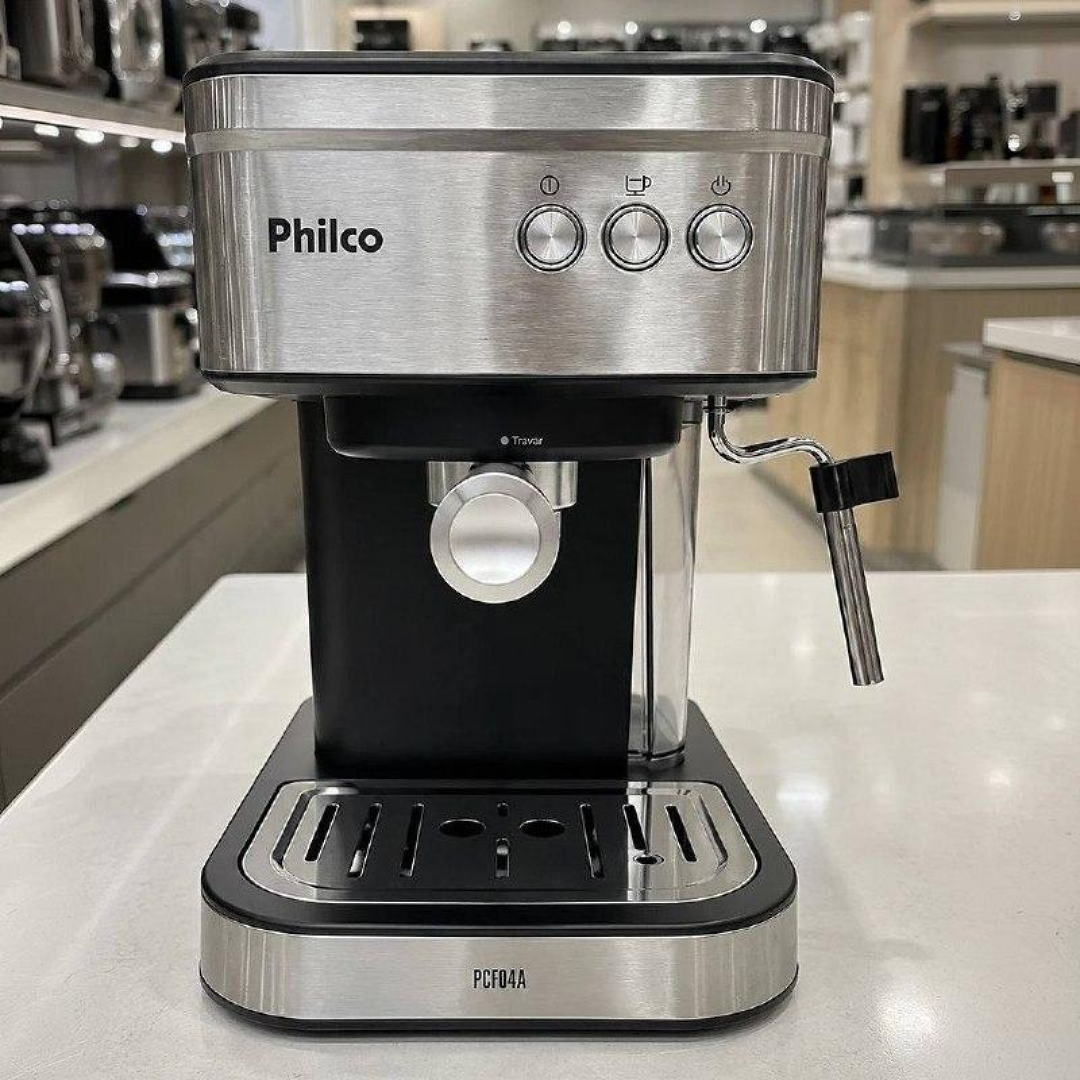 Cafeteira Expresso Philco PCF04A 1,2L com Aquecedor de Xícaras