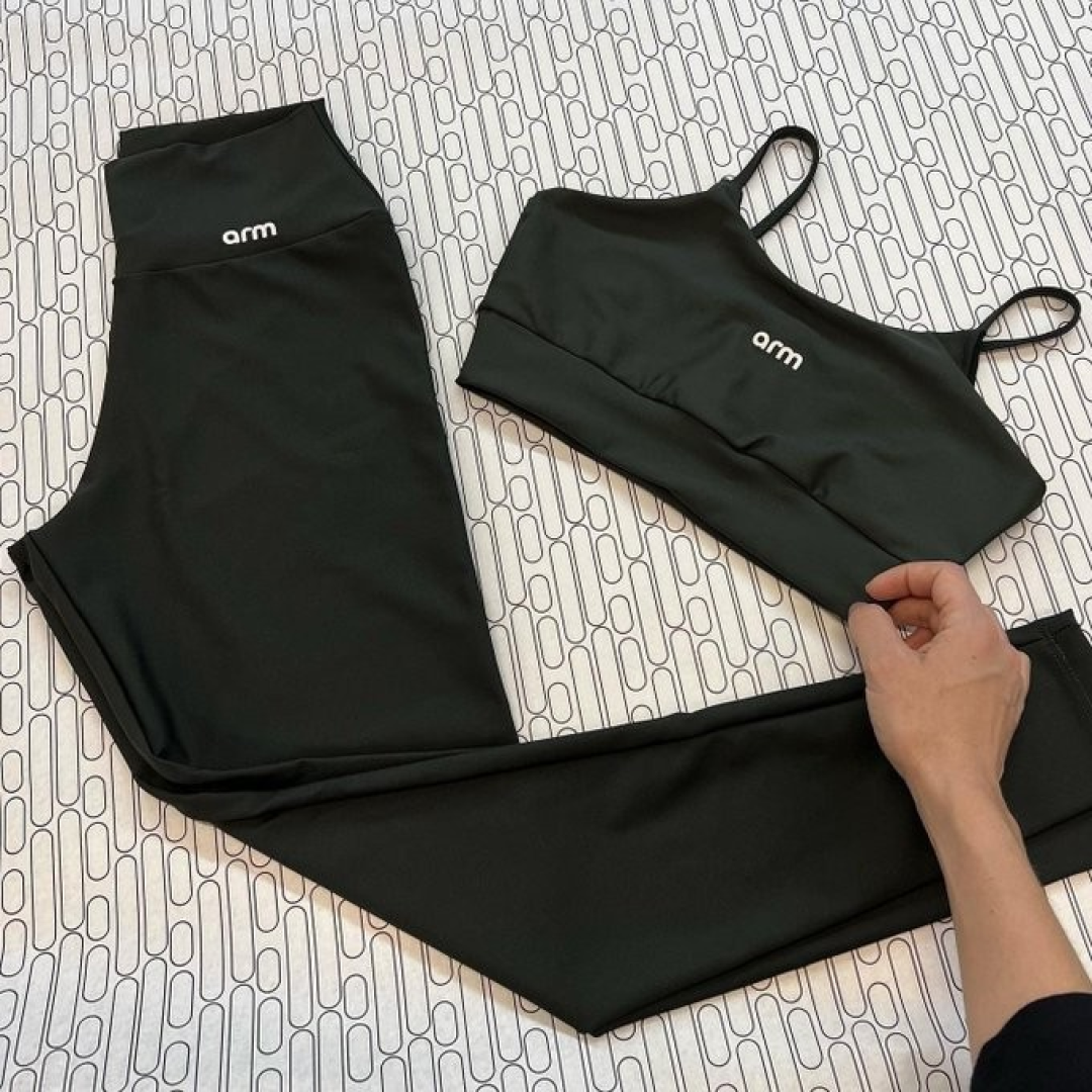 Conjunto Feminino Fitness Compact Top E Legging - Arm