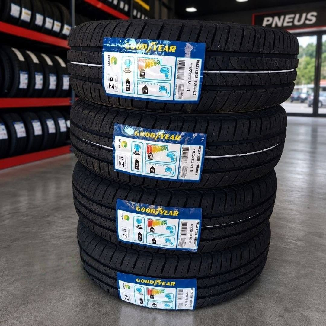 Kit 2 Pneus 175/70R13 Goodyear Kelly Edge Touring 2 82T Aro 13