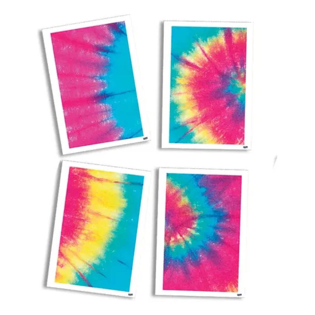 Quadros Decorativo Festa Tie Dye 04 Unidades Festcolor