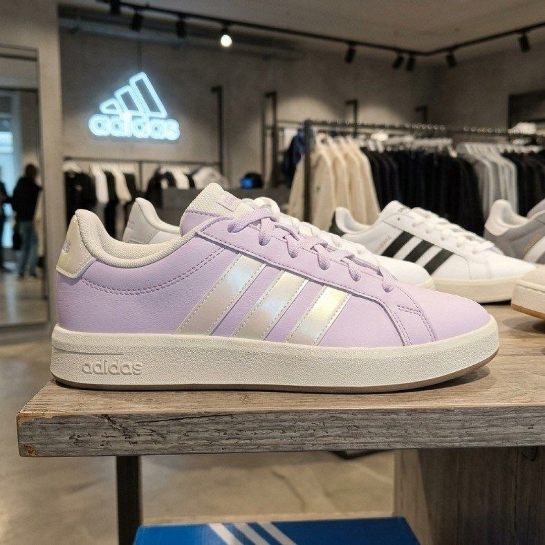 Tênis Feminino Grand Court Base 3.0 adidas Icelav/owhite/gum5 Liso 34 Br