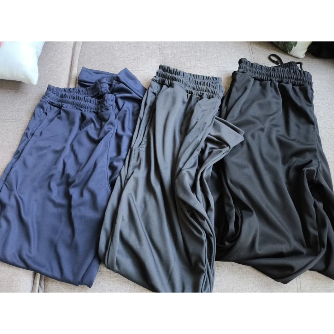 Kit 3 Calça Esportiva Elastano Academia Masculina Treino