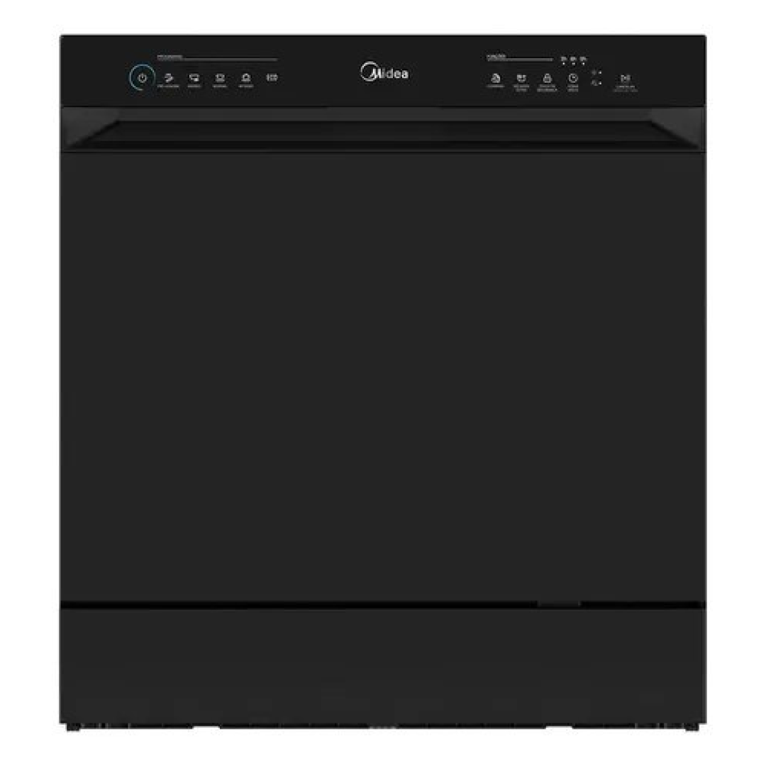 Lava Louças 8 Serviços Preta Touch Plus Midea Preto
