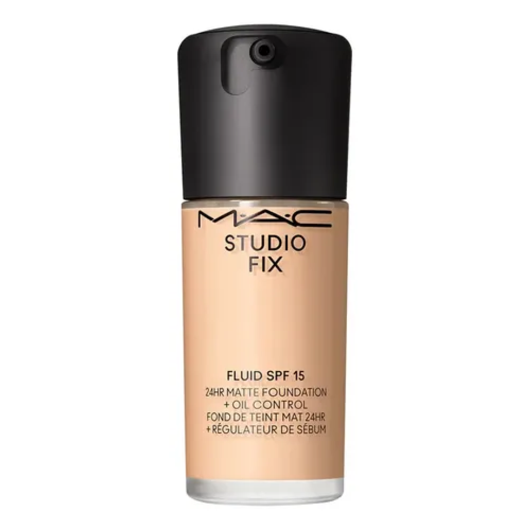 Base de maquiagem líquida MAC Cosmetics Studio Fix FPS15 Fluid Fix Base Líquida Studio Fix tom nc16 - 30mL 15g