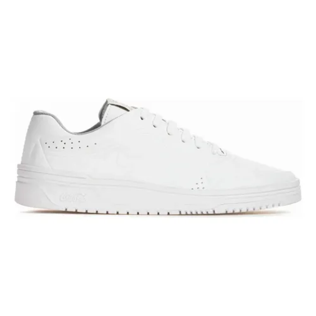 Tênis Coca Cola Casual March Embossed Feminino Original Branco Liso 35