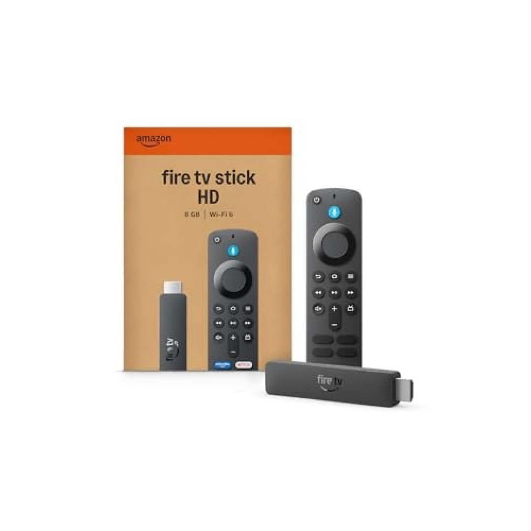 Amazon Fire Tv Stick Hd (modelo mais recente), Controle Remoto por Voz com Alexa