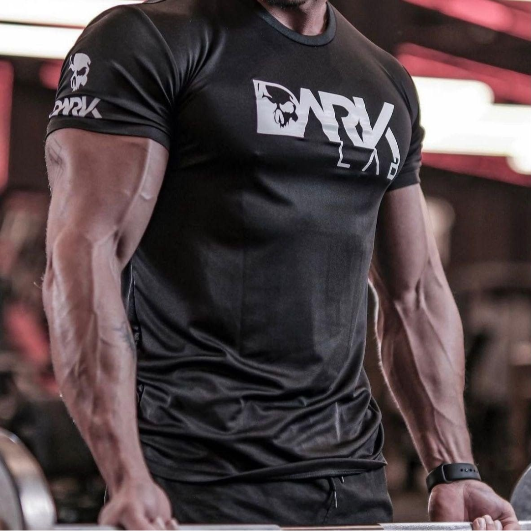 Camiseta Dry-Fit Caveira Dark Lab
