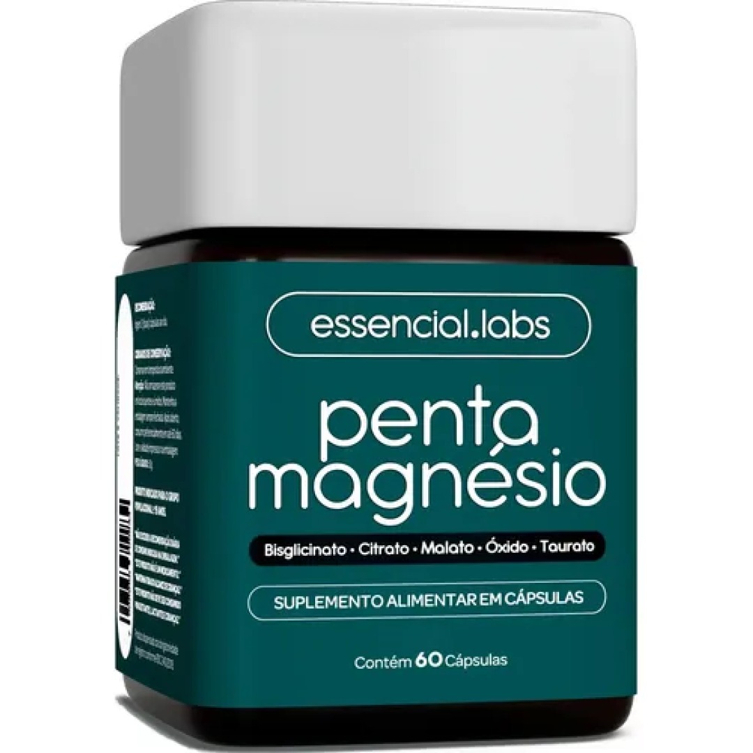 Penta Magnésio Essencial Labs 60 Cápsulas