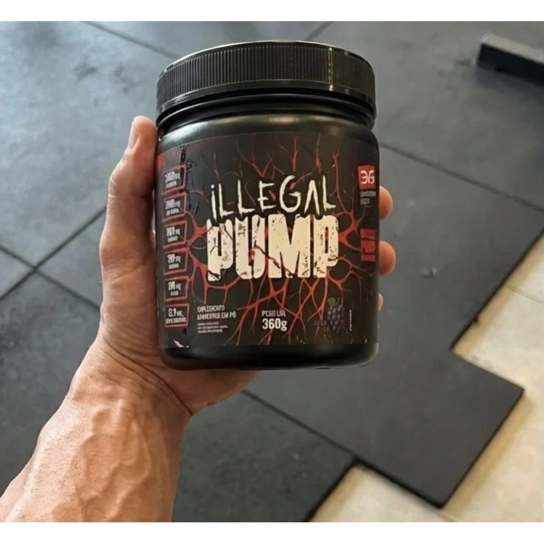 Pré-Treino Illegal Pump 3VS 360g Uva