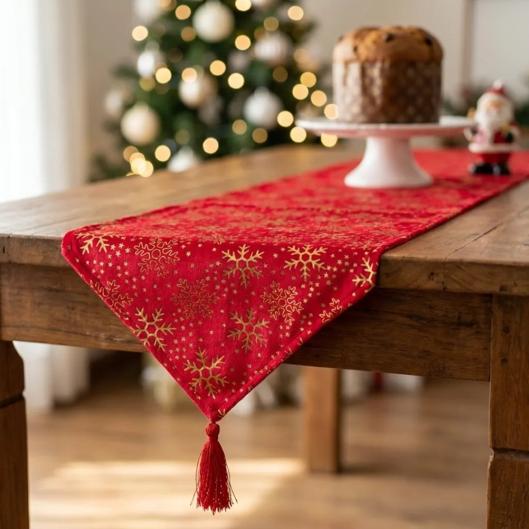 Caminho de Mesa de Natal Grande