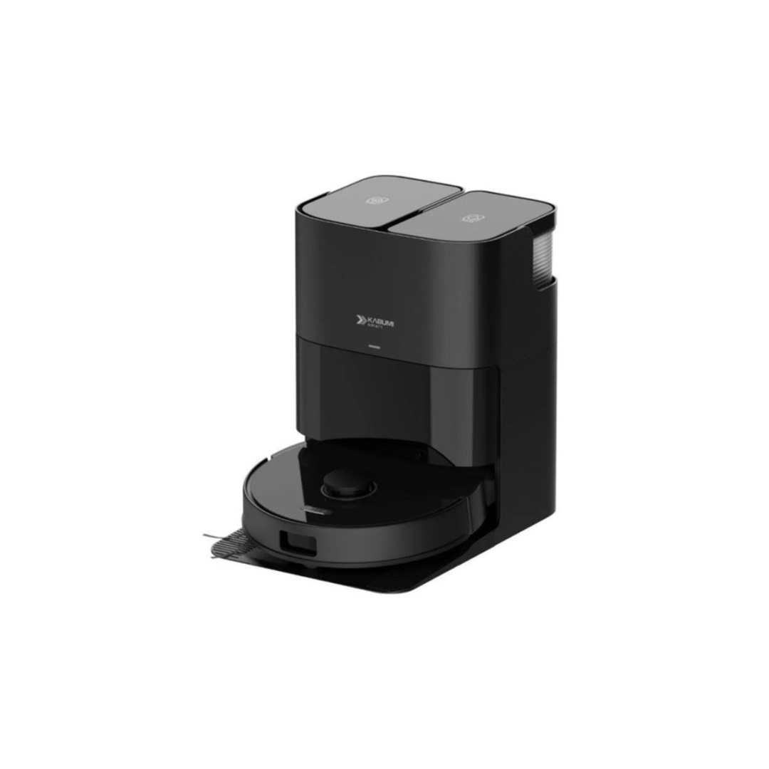 Robô Aspirador Kabum! Smart K4000 Baseautolimpante Preto127v Preto