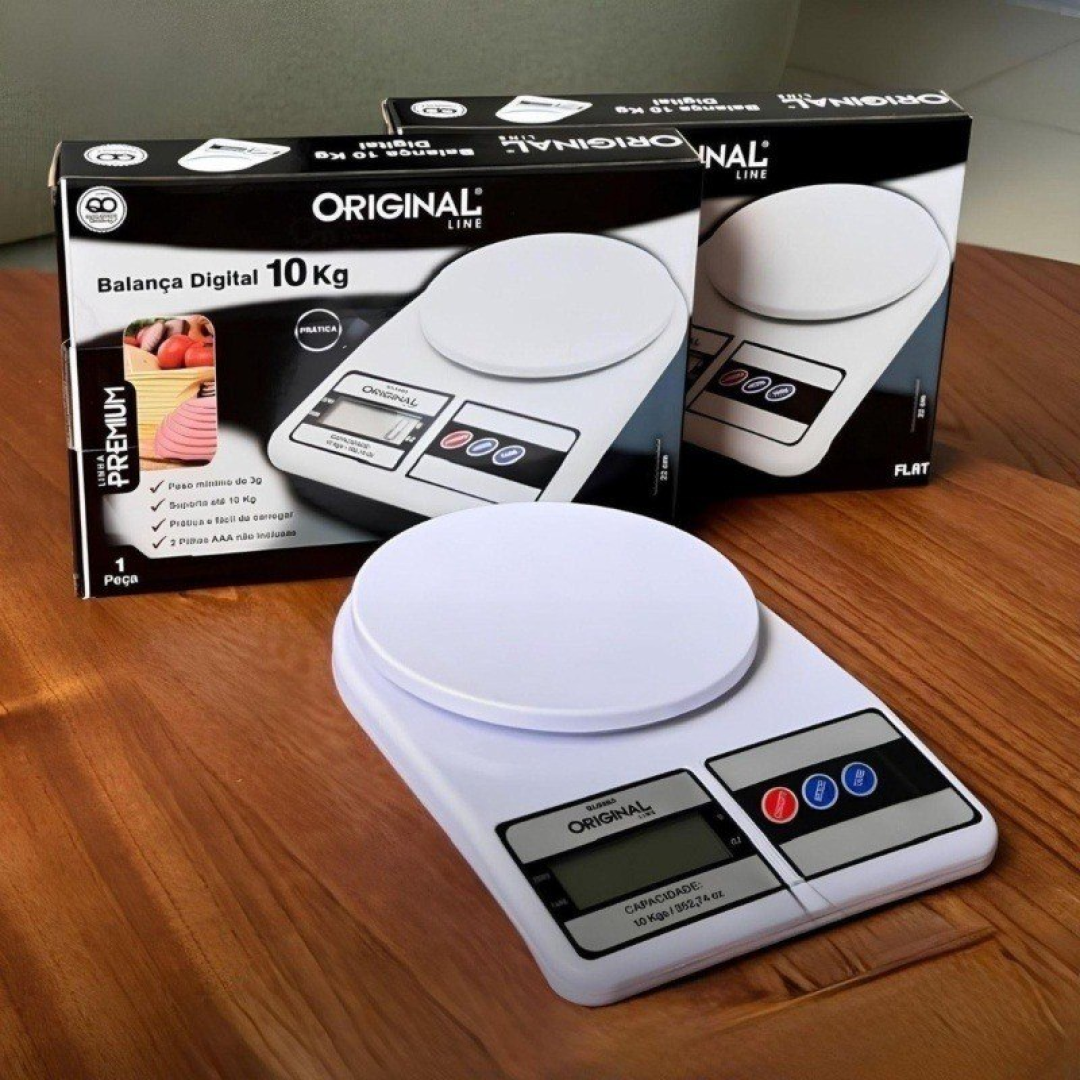 Balança Digital de Precisão 10kg Davely Cook