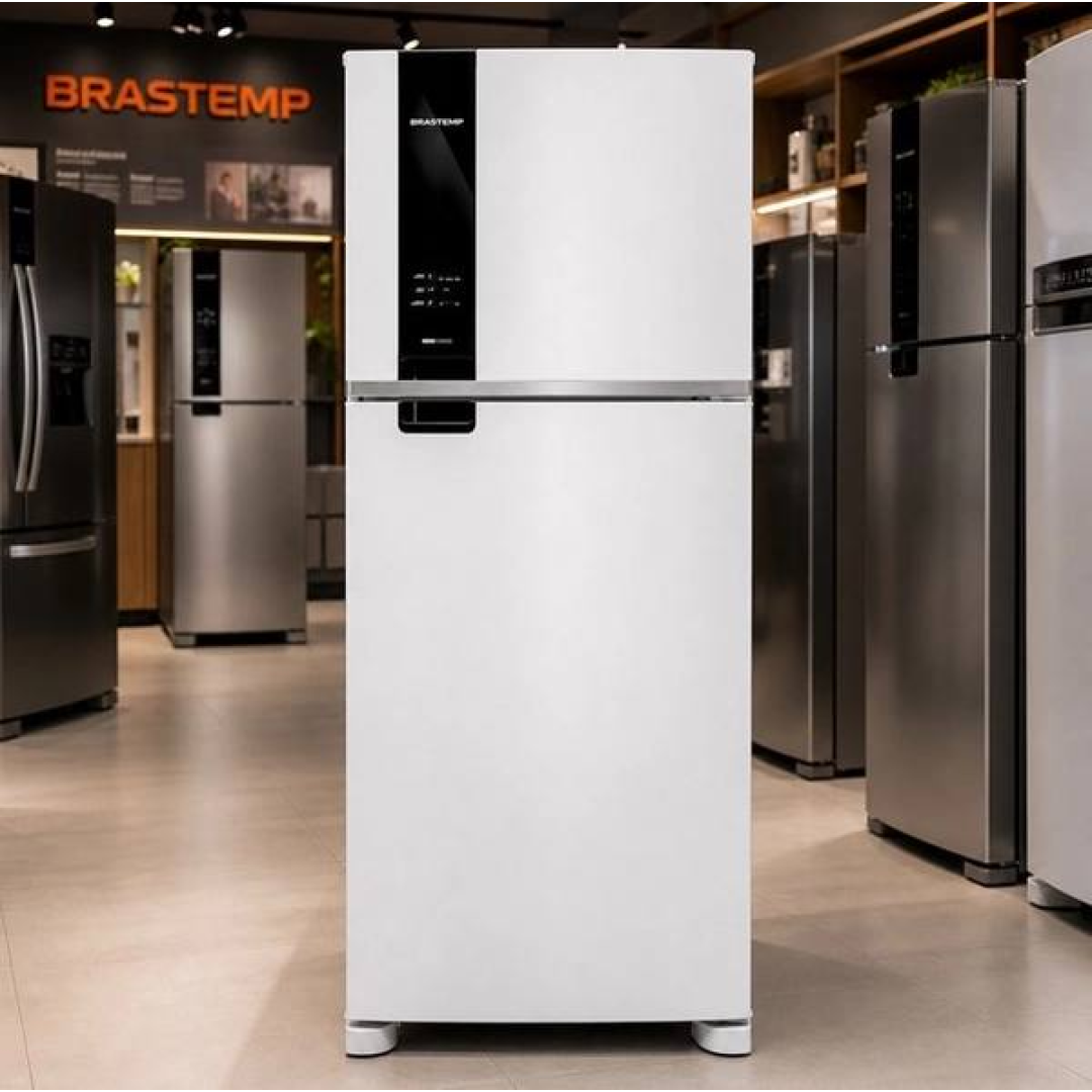 Geladeira Brastemp Frost Free Duplex 415 Litros Branca - BRM52MB 110V
