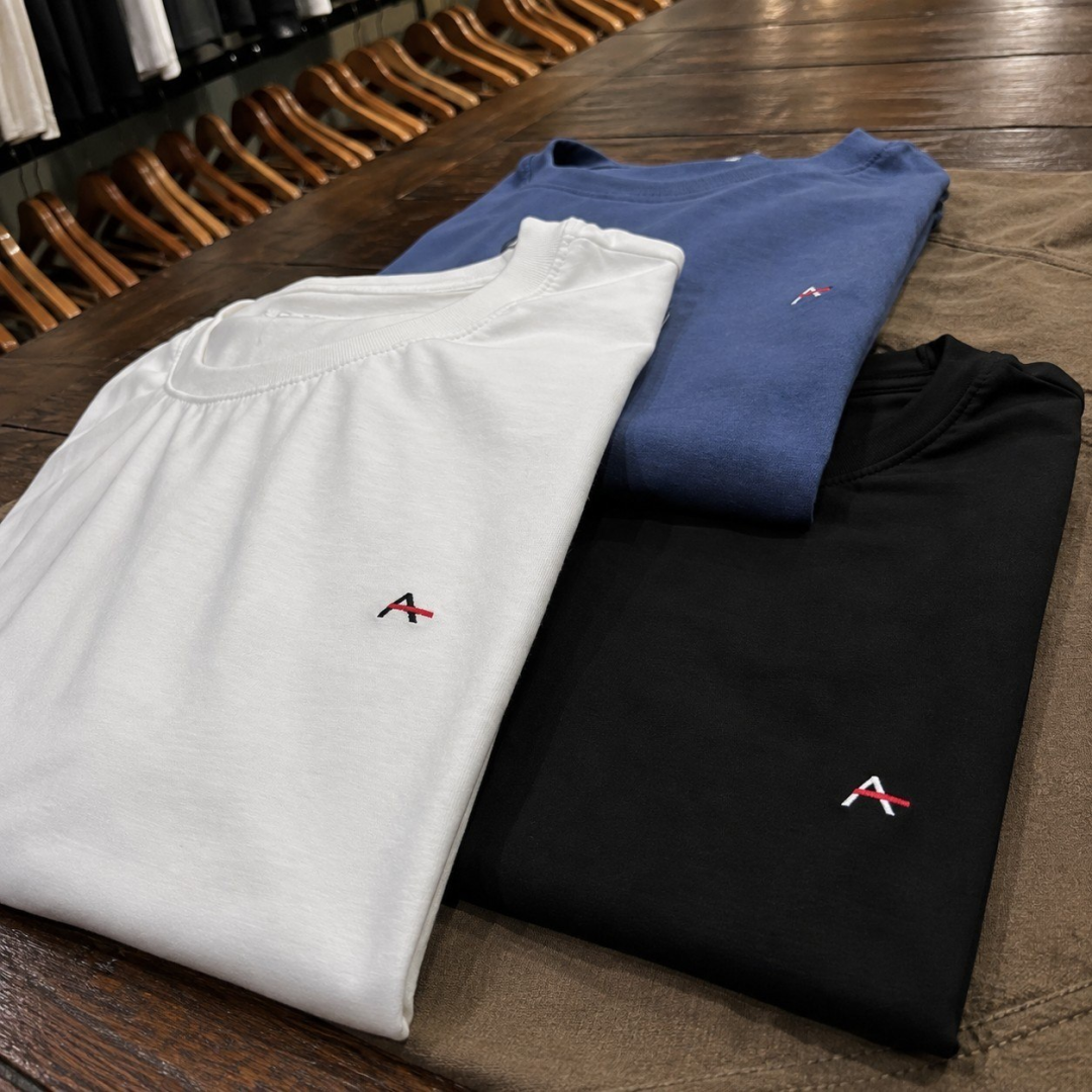 Kit com 3 Camisetas Aramis Basic Lisa