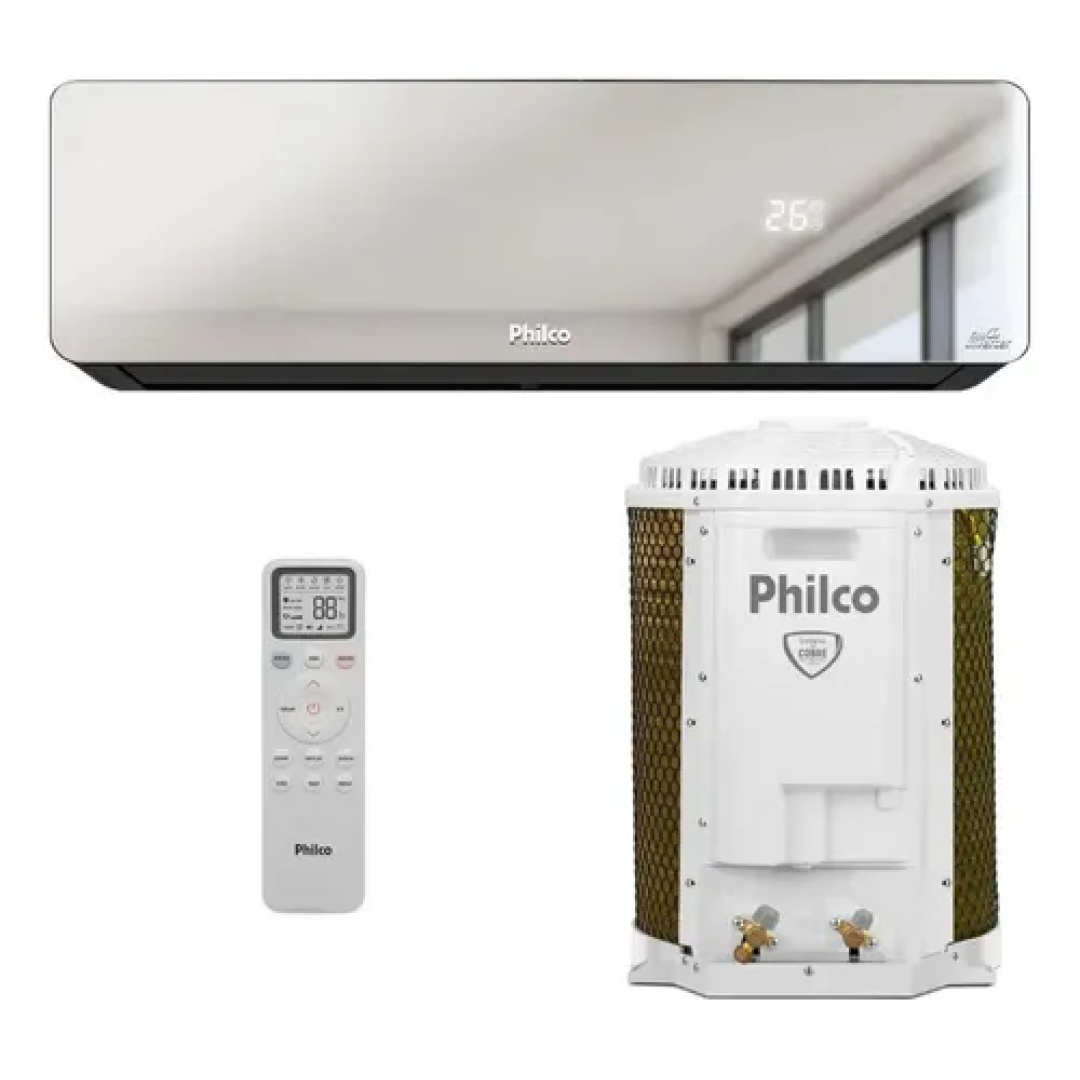Ar Condicionado Inverter Philco Espelhado 12000BTUs 220V