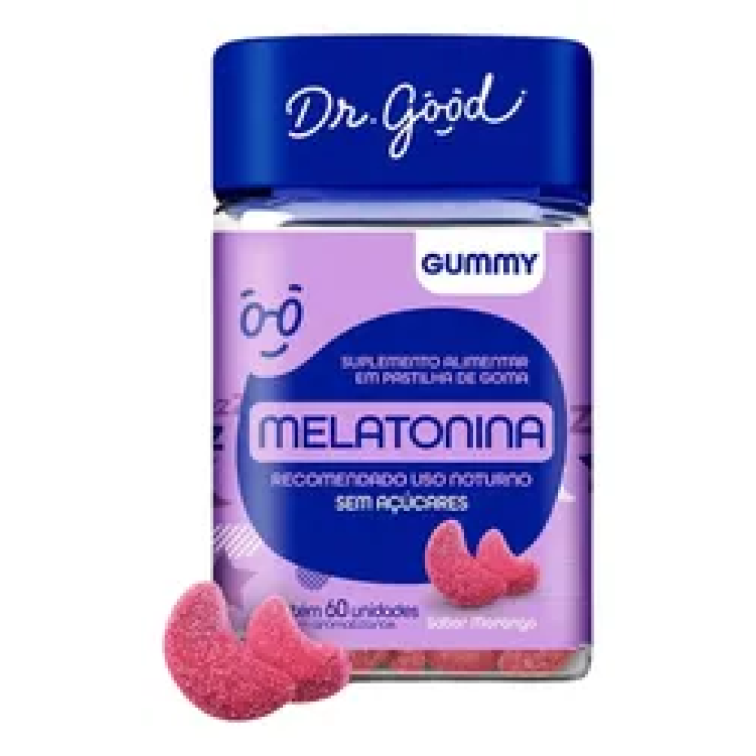 Melatonina 60 Gomas Fini Dr. Good