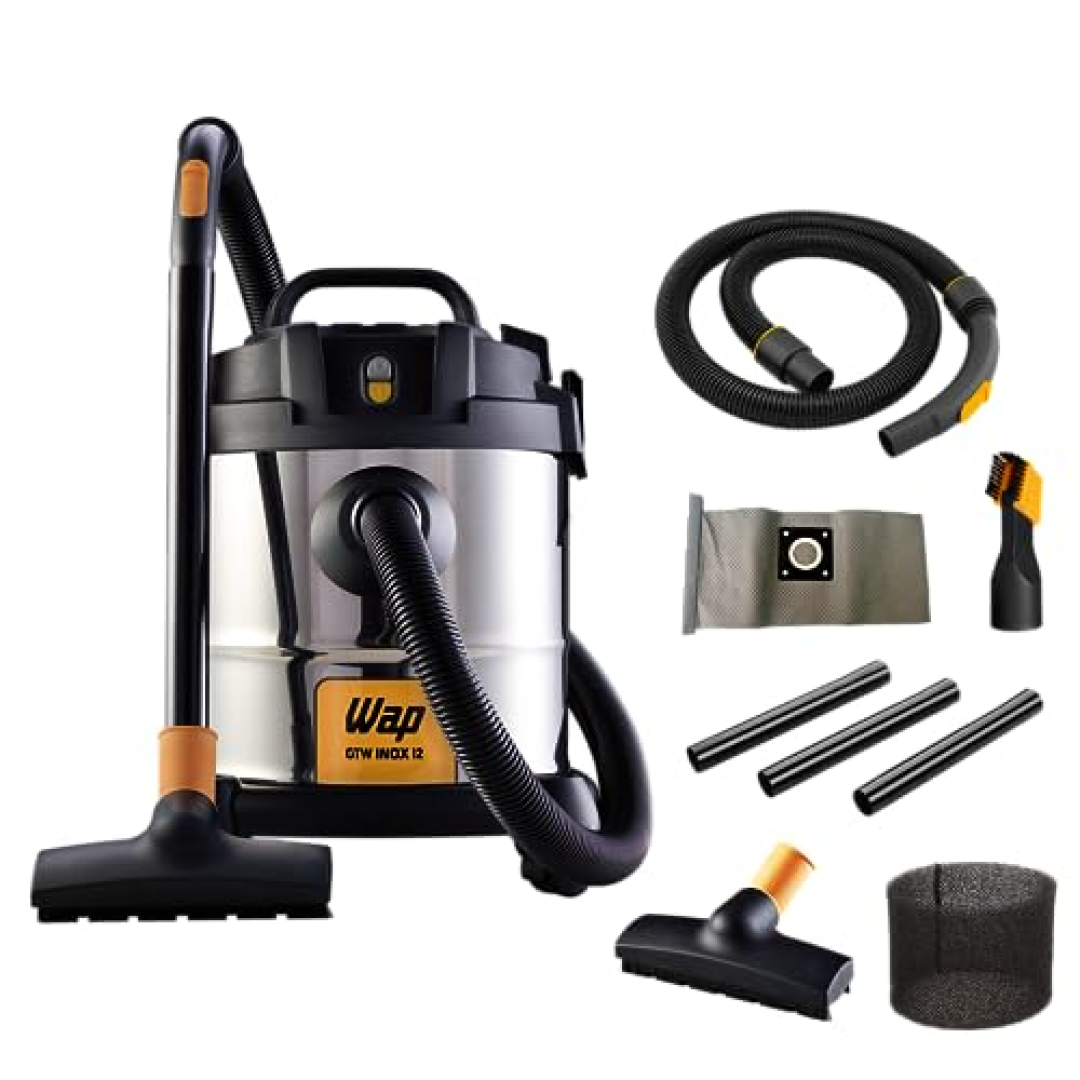 Aspirador de Pó e Água WAP Compacto 12L 1400W 127v
