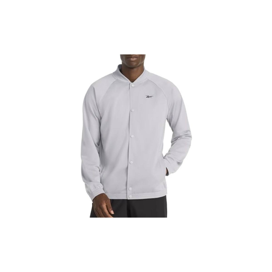 Suéter com capuz Classics Basketball Matte Snap Jacket Reebok Masculino, XGG