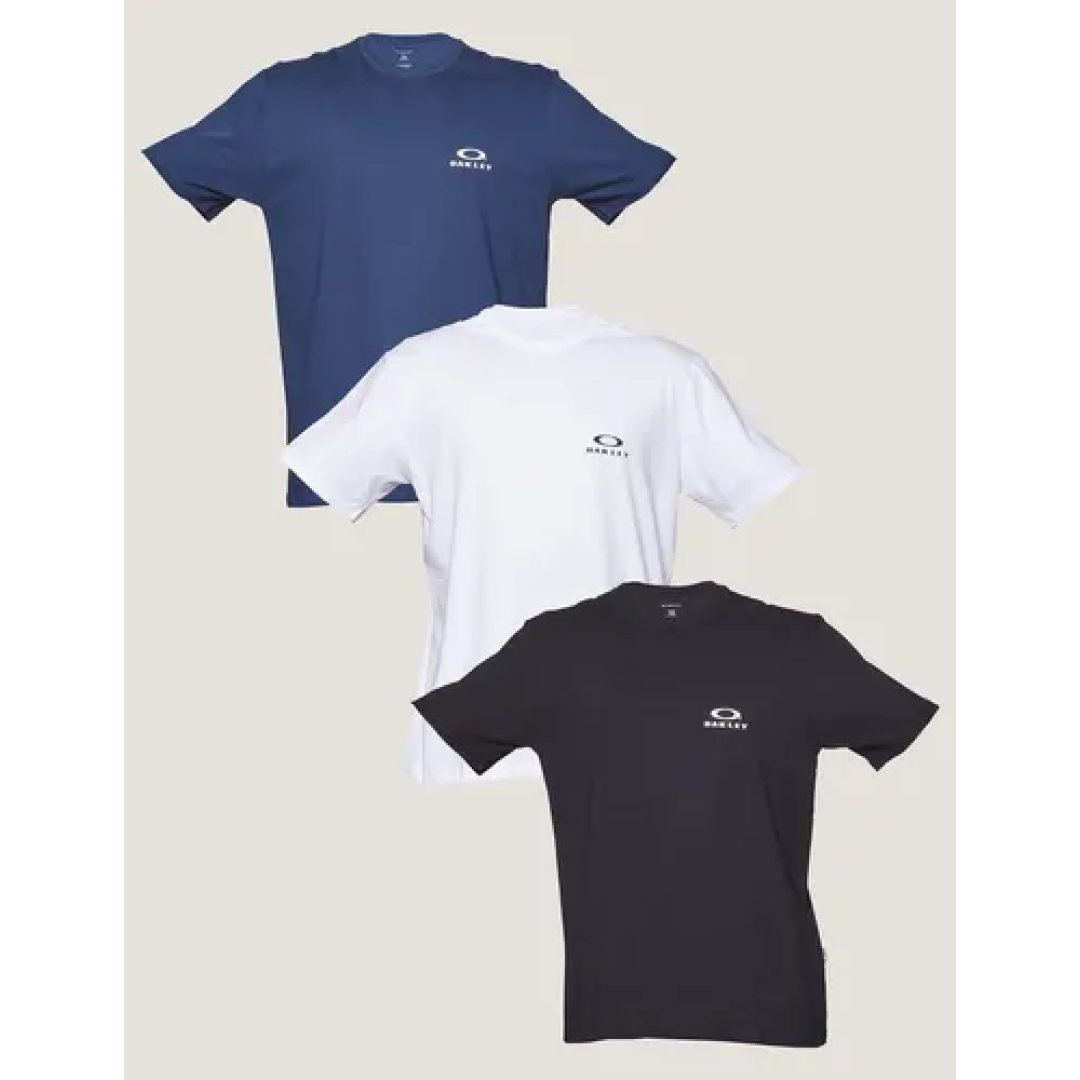 Kit com 3 Camisetas Oakley