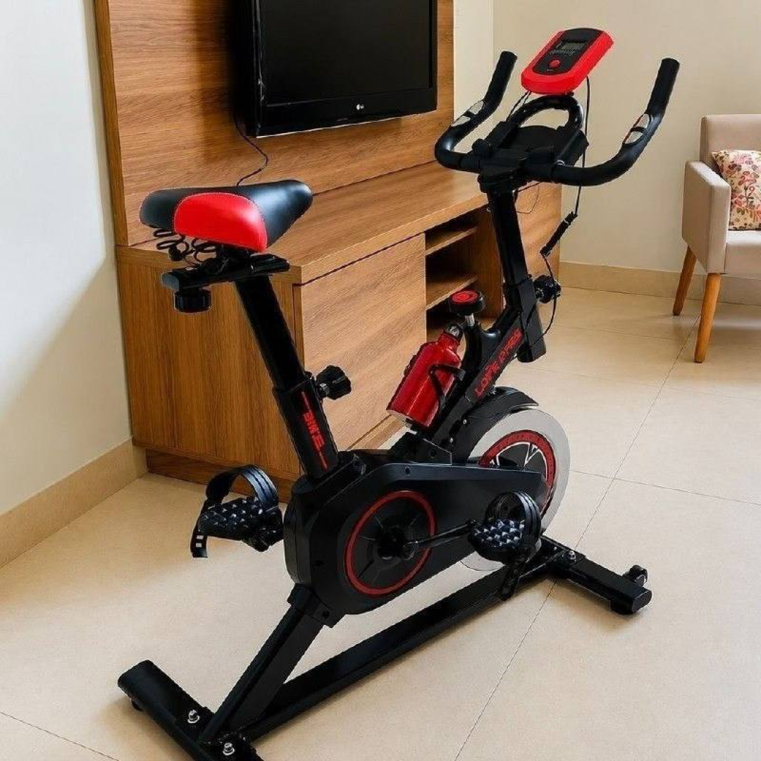 Venda E Cia Bicicleta Spinning Para Exercícios Xhjscrb8009 Preto Vermelho