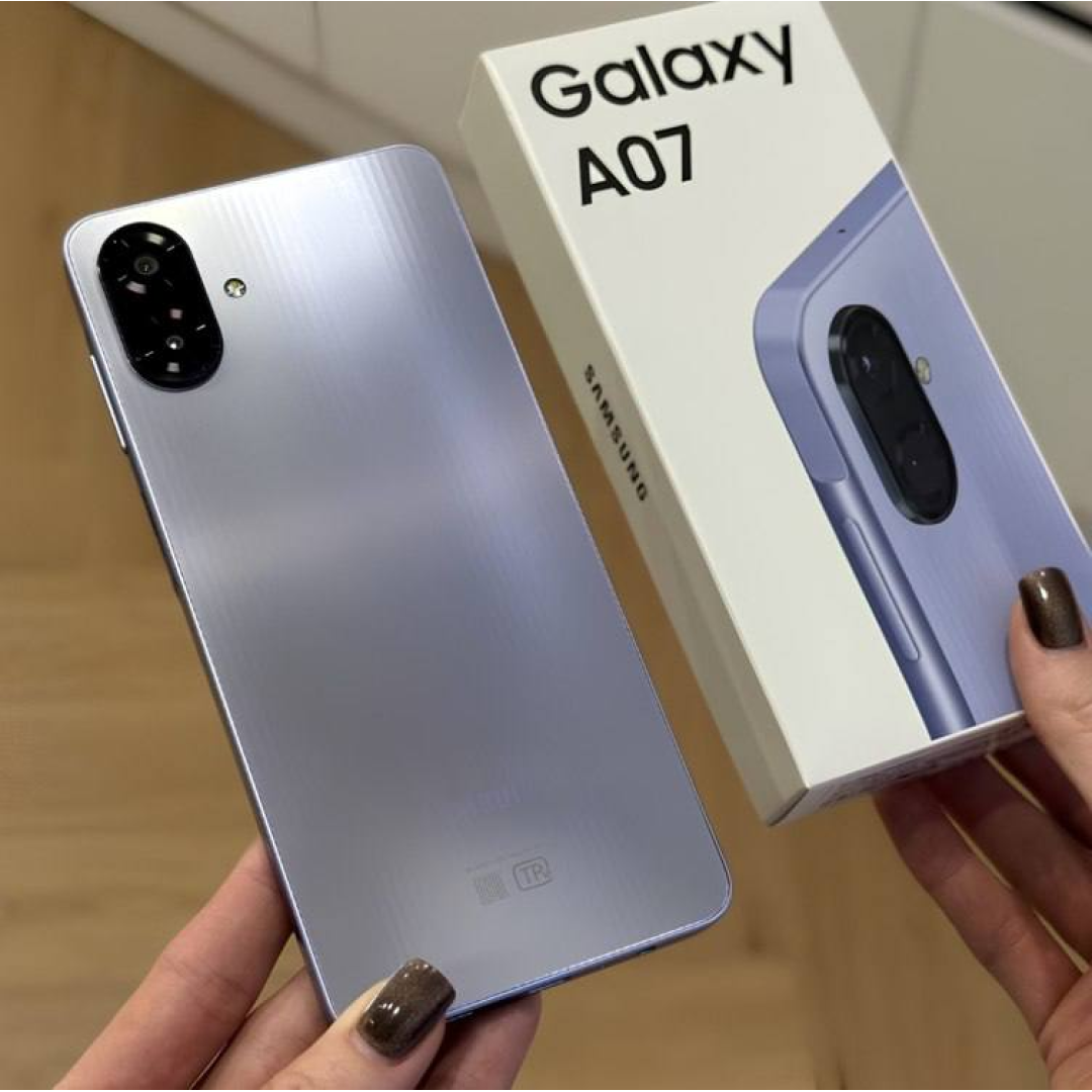 Celular Samsung Galaxy A07 256gb, 8gb, Câmera 50mp, Tela 6.7 , Proteção Ip54, Processador 6nm - Violeta