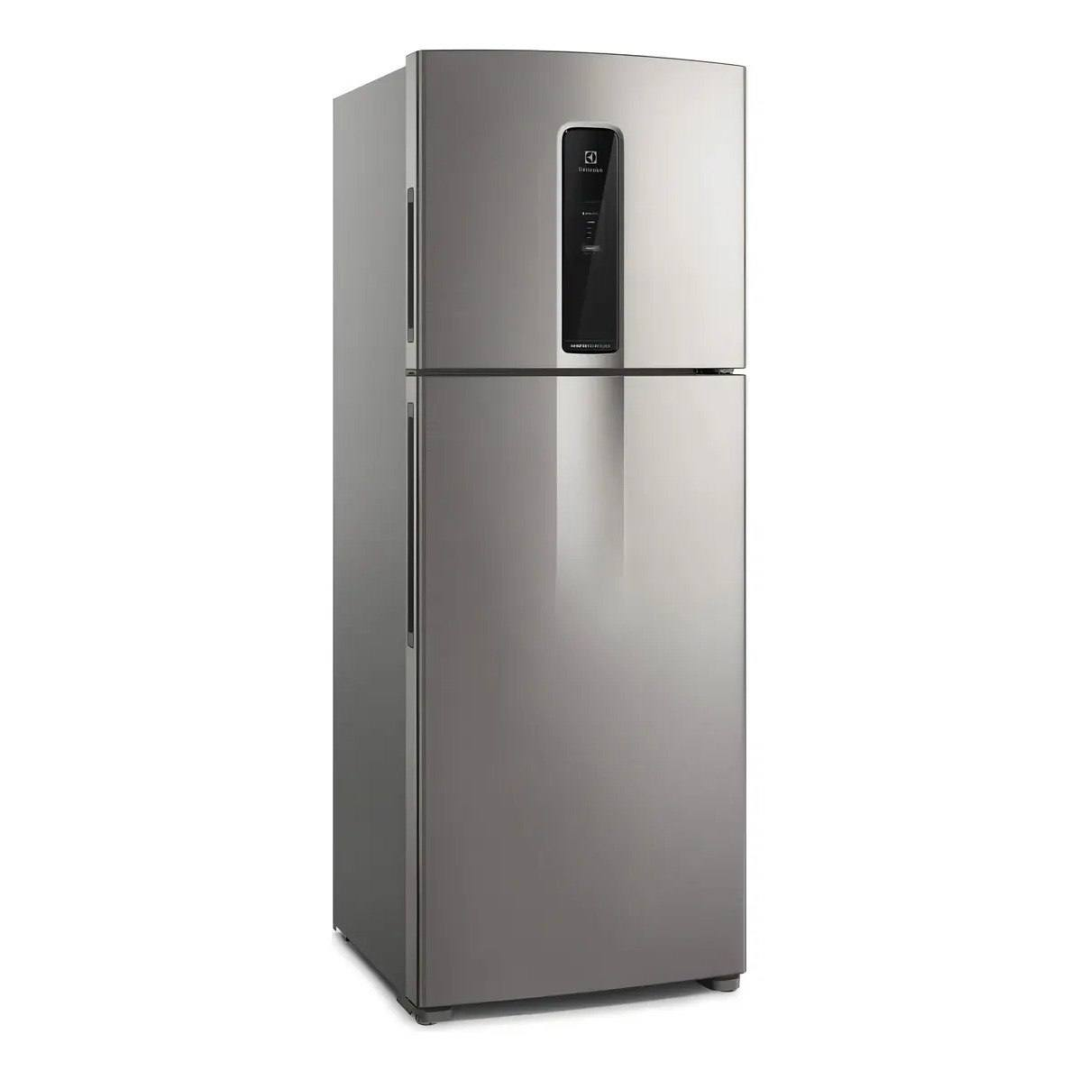 Geladeira Electrolux Frost Free Inverter 480L Efficient com AutoSense SmartBivolt Duplex cor Inox Look (IT70S) Bivolt