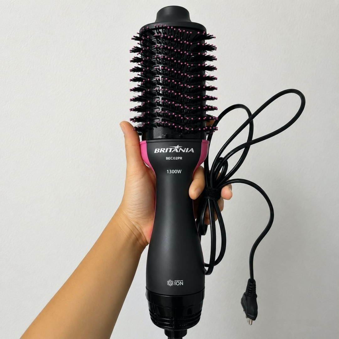 Escova Secadora Britânia 4 Em 1 Bivolt 1300w