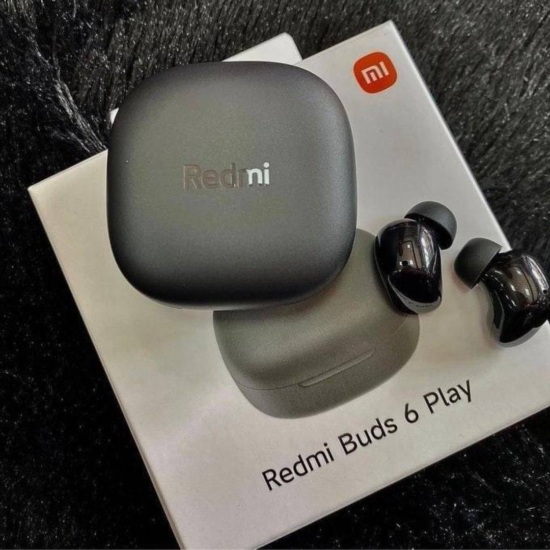 Fone De Ouvido Sem Fio Xiaomi Redmi Buds 6 Play Preto Preto