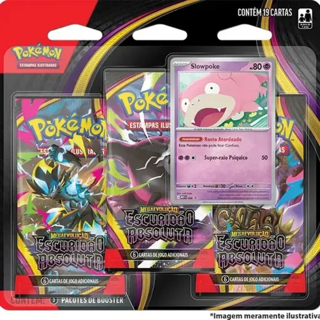 Blister Triplo Pokémon Escuridão Absoluta