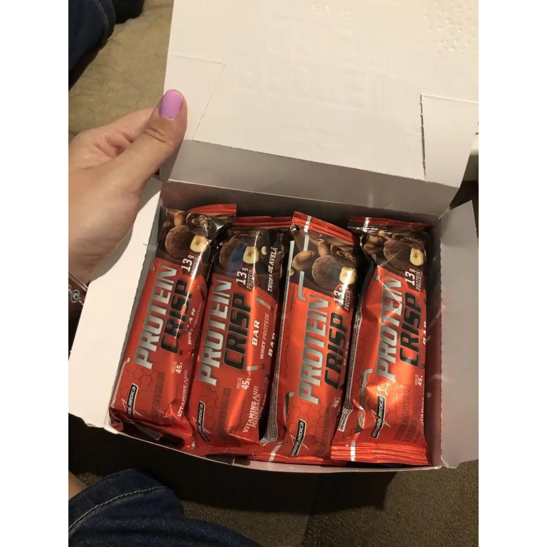Protein Crisp Bar Peanut Butter 12 und Integralmédica