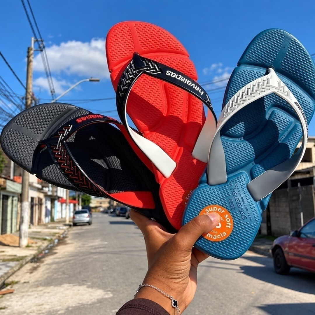 Chinelo Havaianas Power 2.0 Massageadora Anatômica