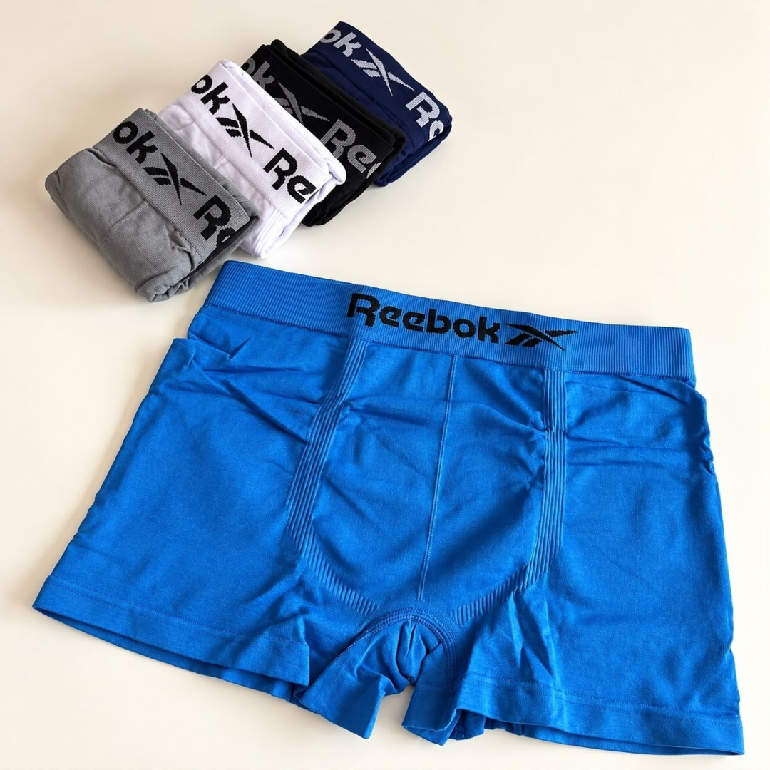 Kit com 6 Cuecas Boxer Box Classic Reebok