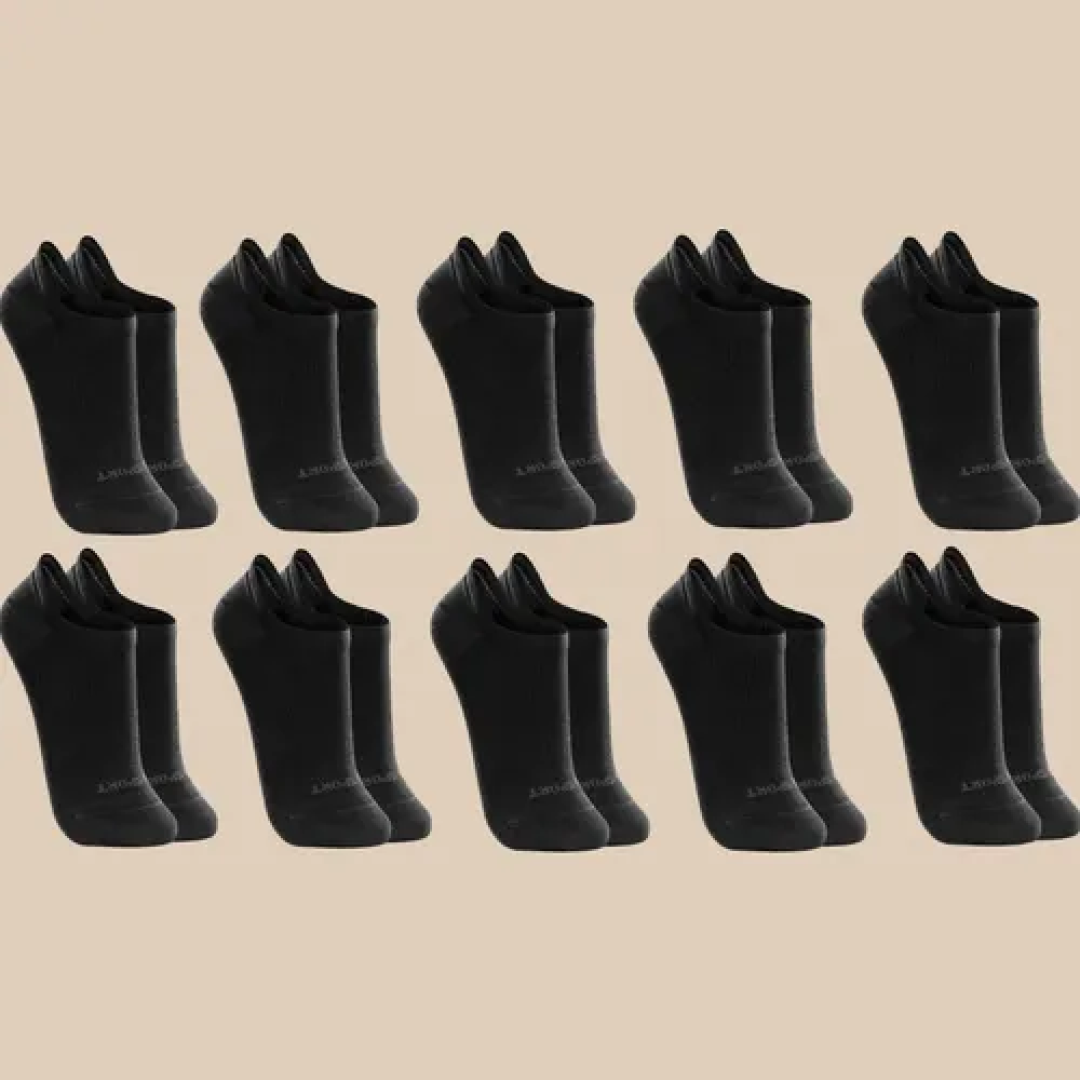 Kit com 10 Pares de Meias Lupo Soquete