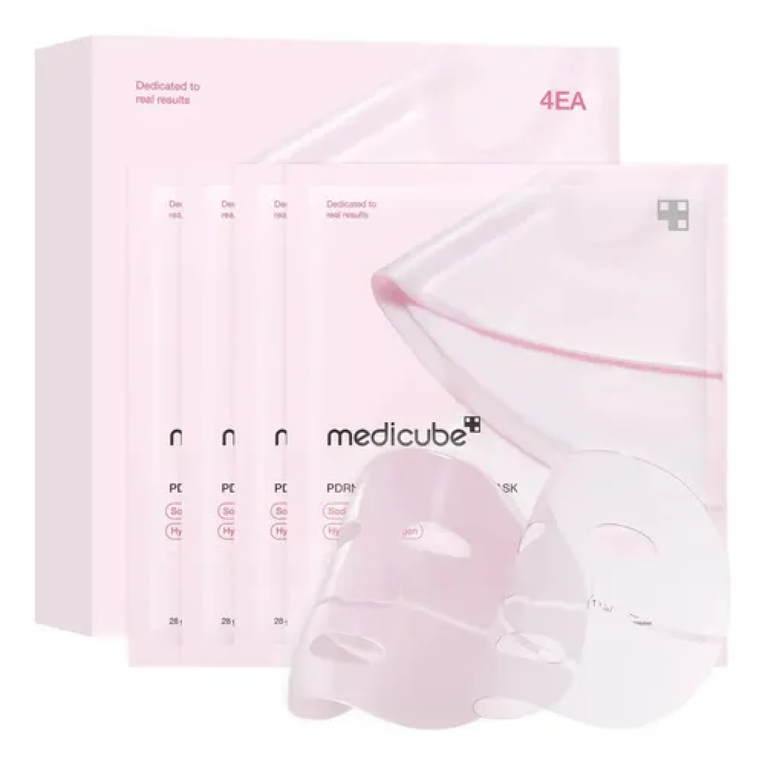 Máscaras Medicube Pdrn Pink Collagen Gel 4 unidades de 28g