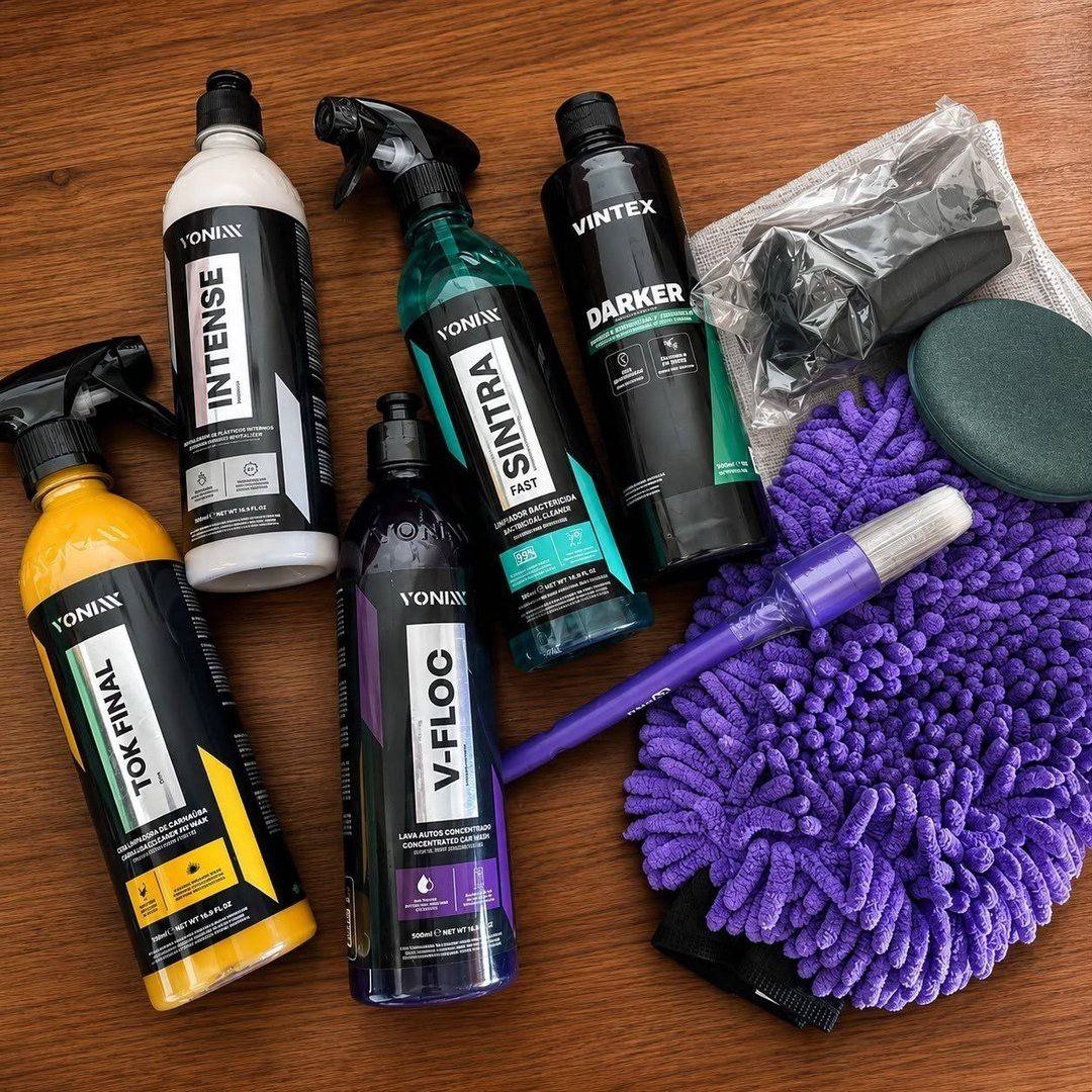 Kit Lavagem Shampoo Cera Tok Final Intense Sintra Fast Vonix