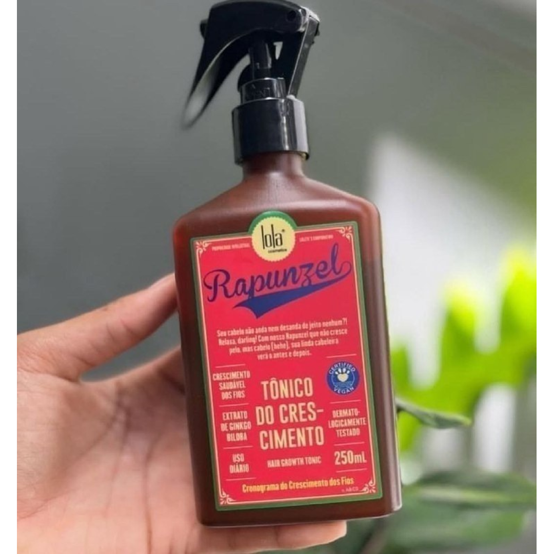 Spray Rapunzel Tônico Capilar 250ml Lola Cosmetics