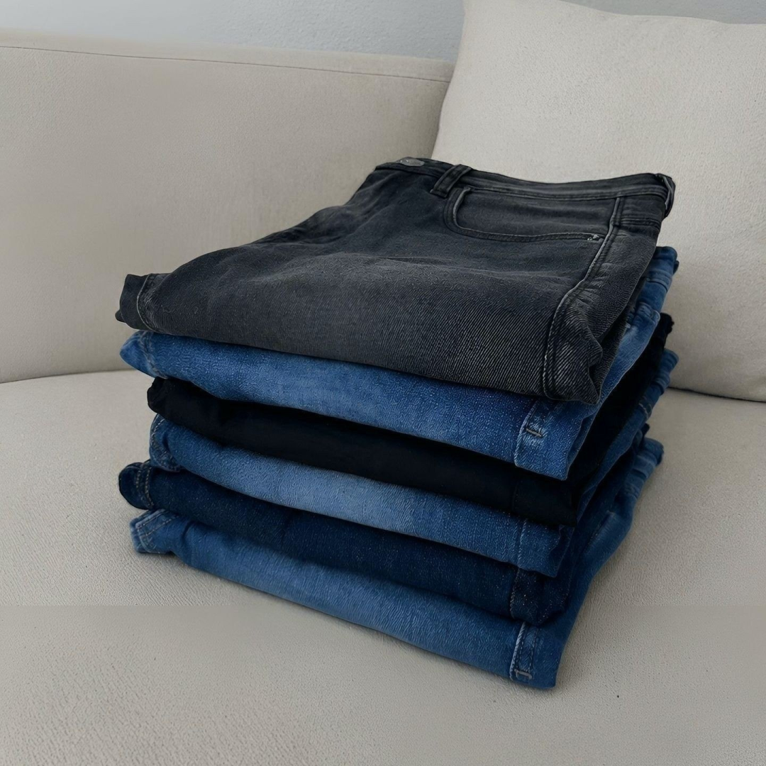 Calça Jeans Elastano Lycra (4 cores)