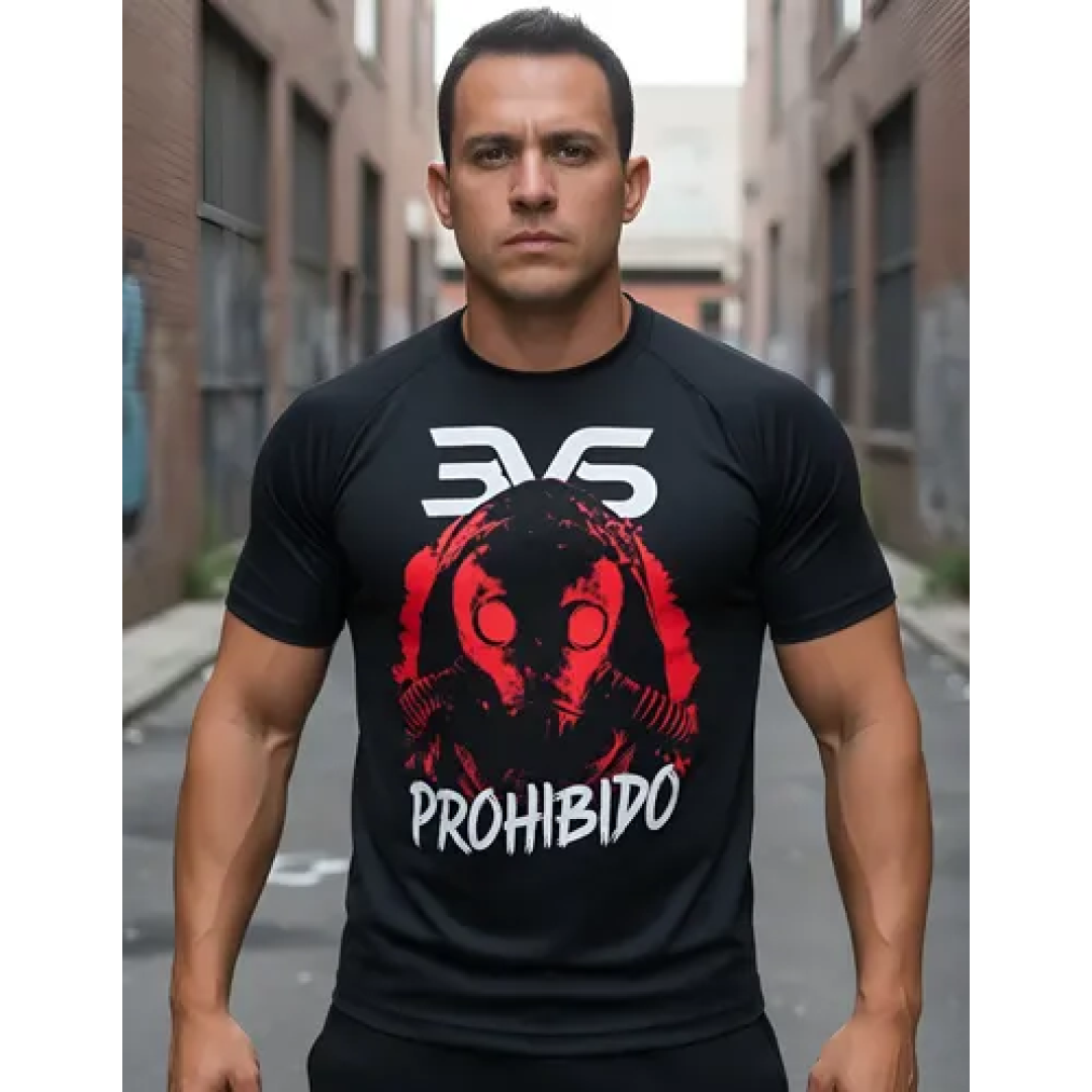 Camiseta Prohibido - Linha Fitness 3vs