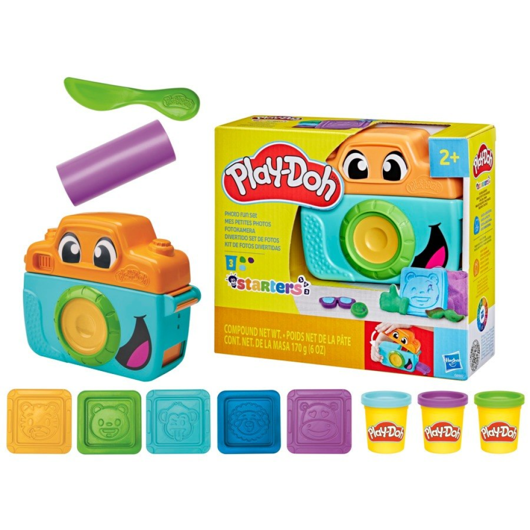 Massinha Play Doh Câmera Kit de fotos divertidas Hasbro G0502