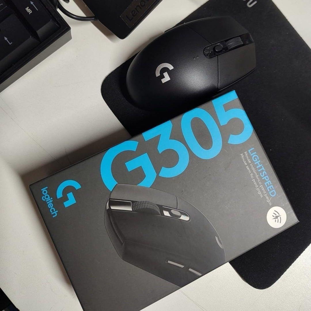 Mouse Gamer Sem Fio Logitech G305 LIGHTSPEED