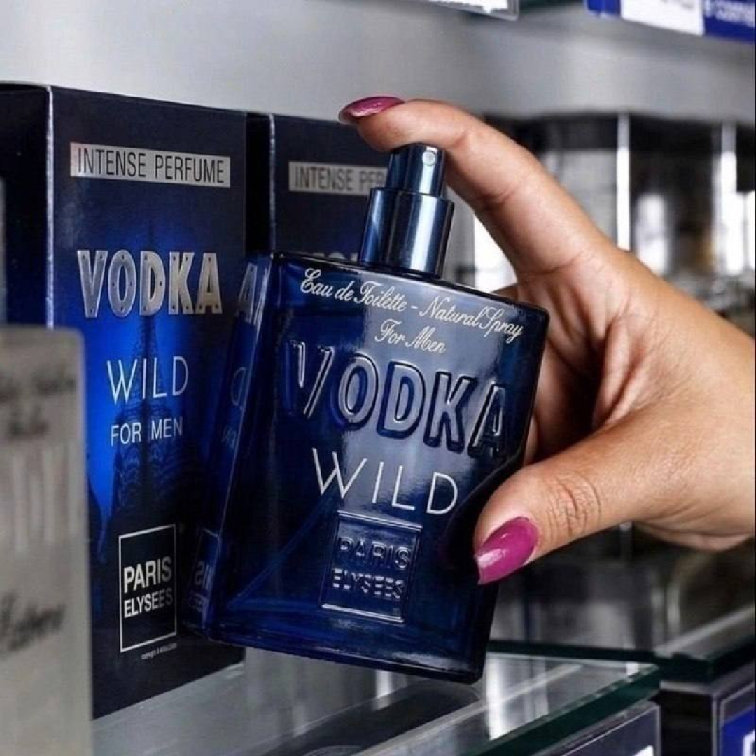 Perfume Vodka Wild Paris Elysees Masculino Intense 100ml