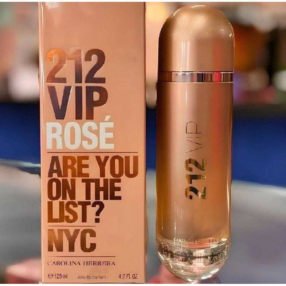 Perfume 212 VIP Rosé Carolina Herrera Eau de Parfum 125ml feminino