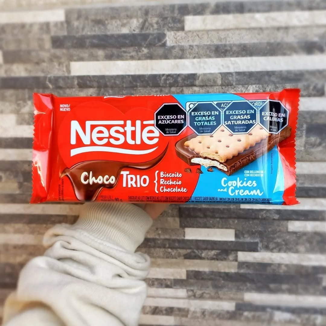 Chocolate Chocotrio NESTLÉ Cookies & Cream 90g