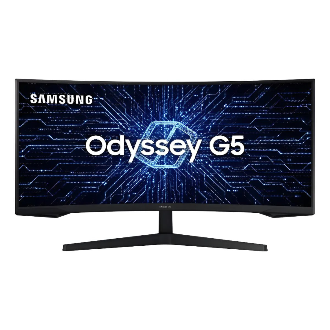 Monitor Gamer Samsung Odyssey G5 34" Ultrawide 165Hz 1ms HDR10 HDMI FreeSync Premium
