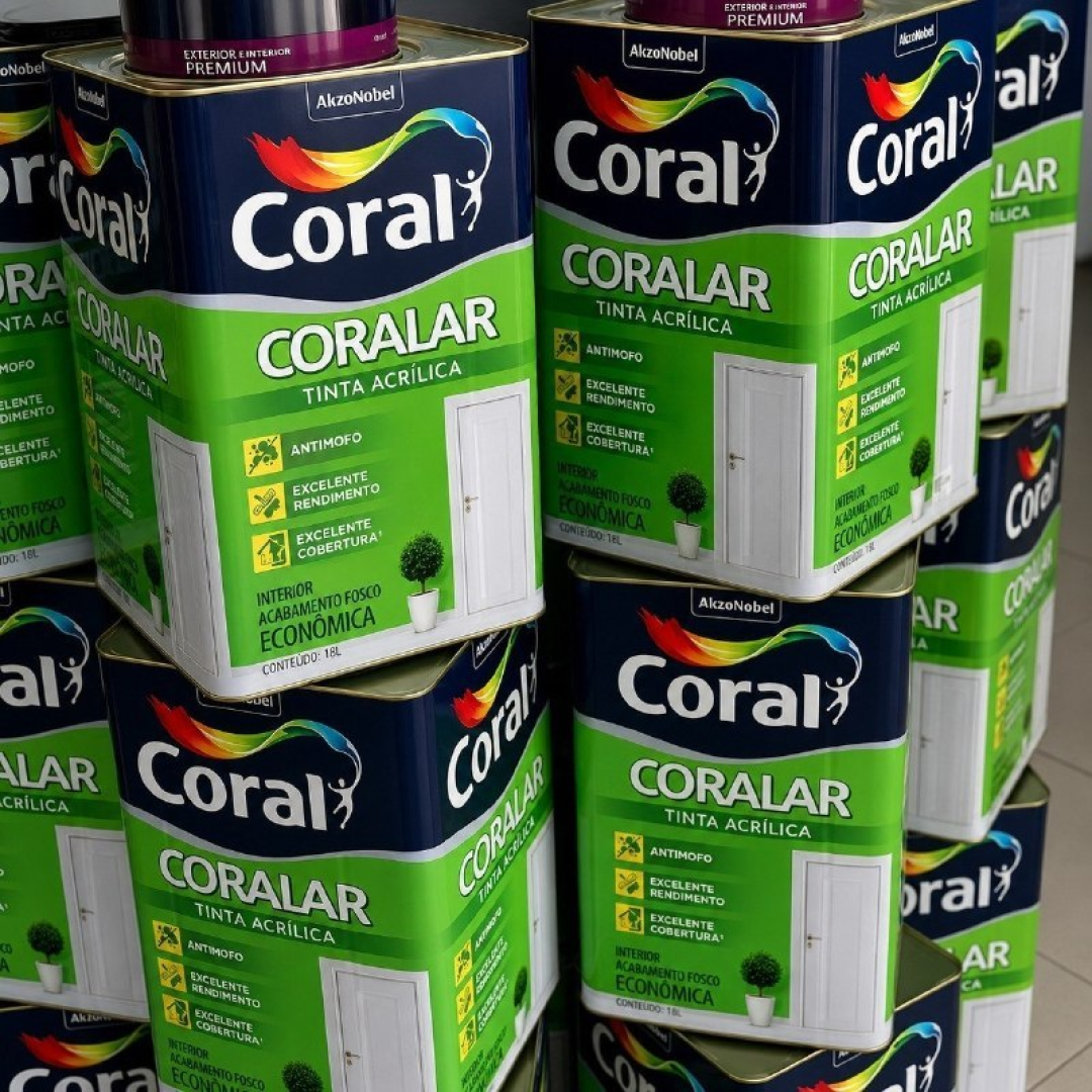 Tinta Coralar Anti Mofo Acrilica 18L