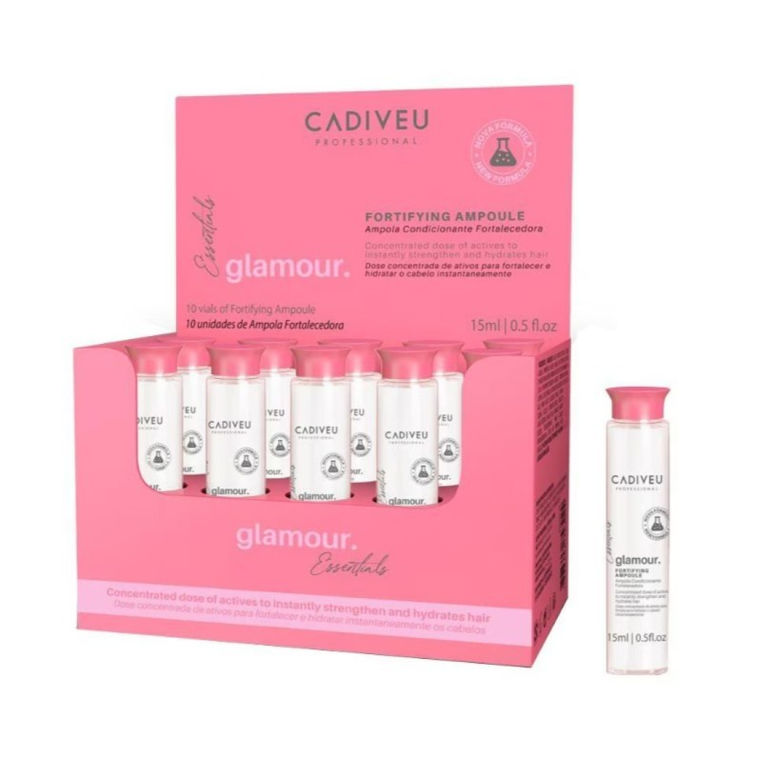 Cadiveu Ampola Glamour 10 ampolas de 15ml