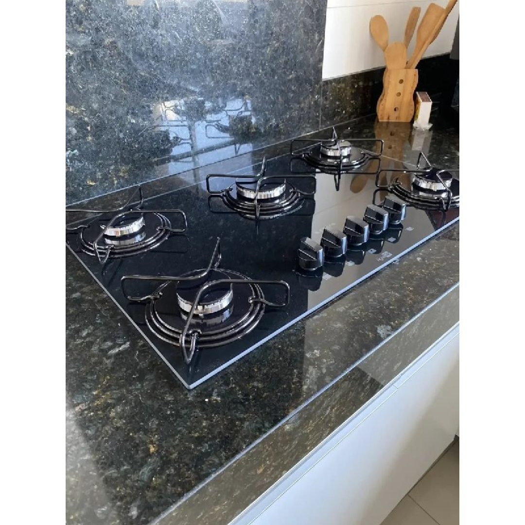 Cooktop 5 Bocas a Gás Atlas Agile Up Mega Chama