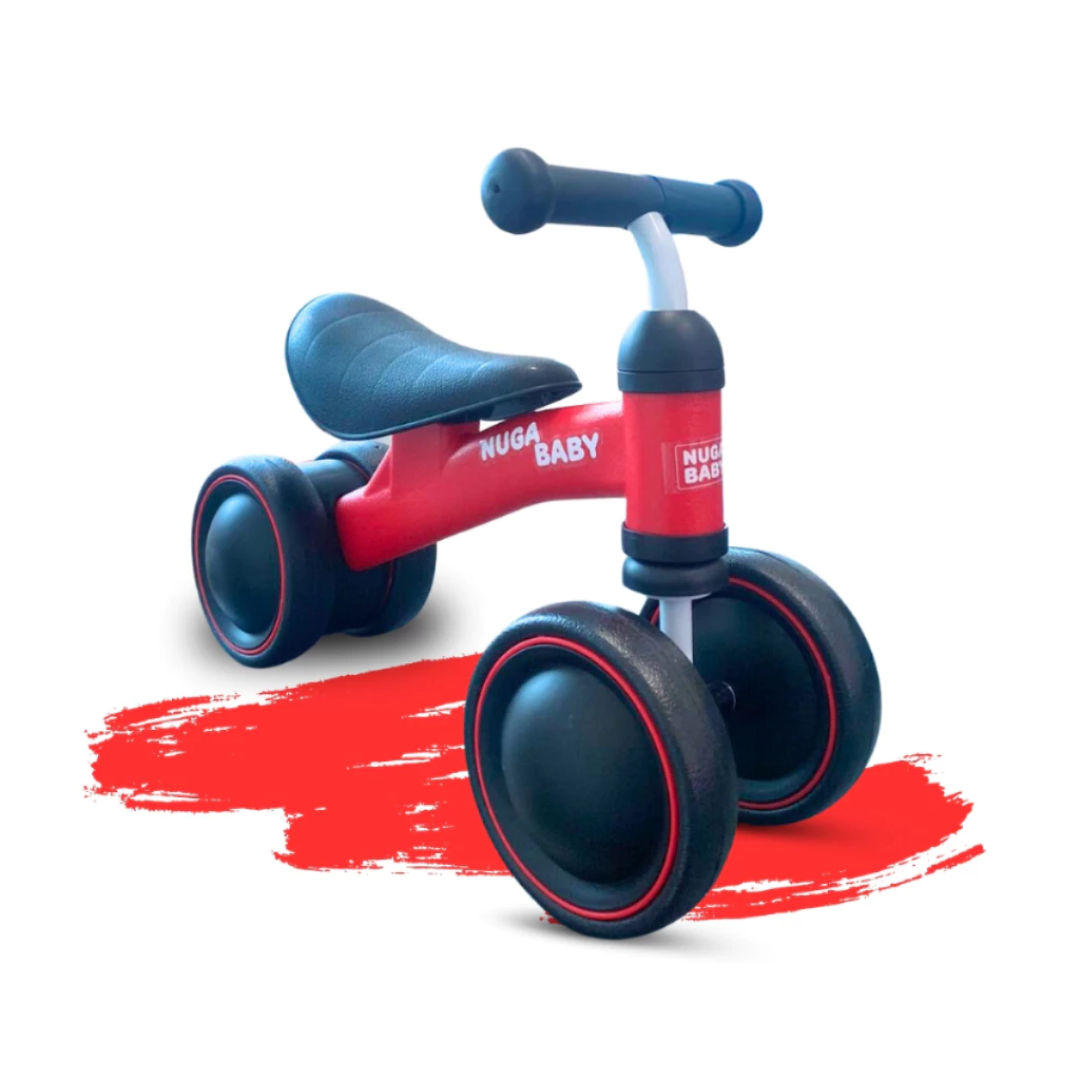 Bicicleta De Equilíbrio Andador Infantil Bike Sem Pedal Nuga Baby e Buba