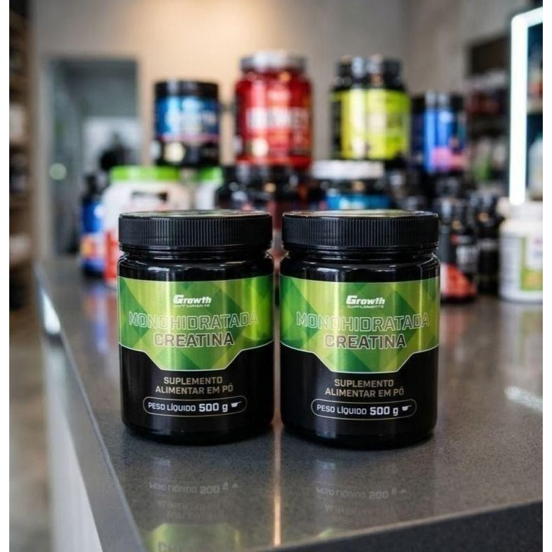 Creatina Growth 100% Pura 500g