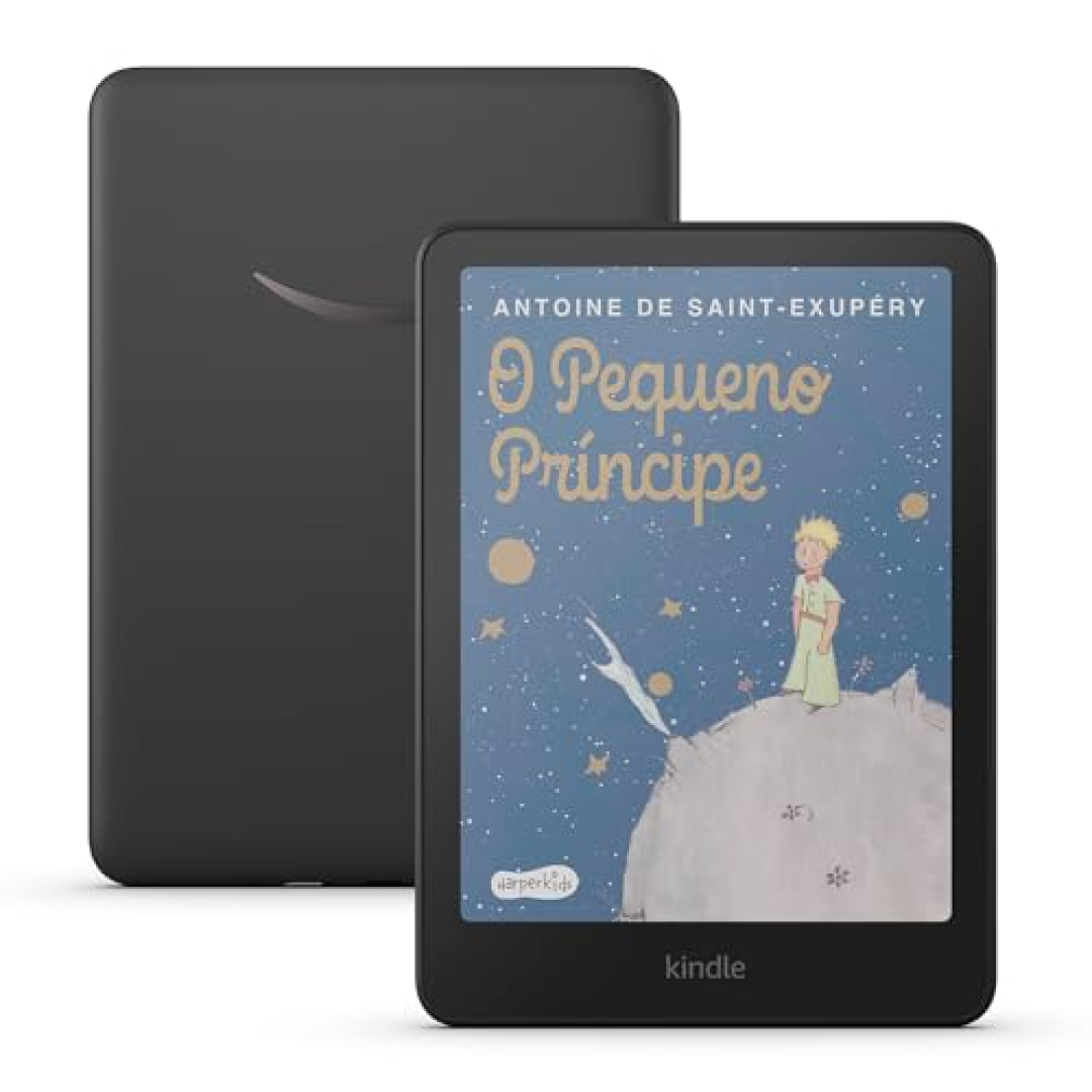 Kindle Colorsoft (16 Gb) Com tela colorida e temperatura de luz ajustável Cor Preta